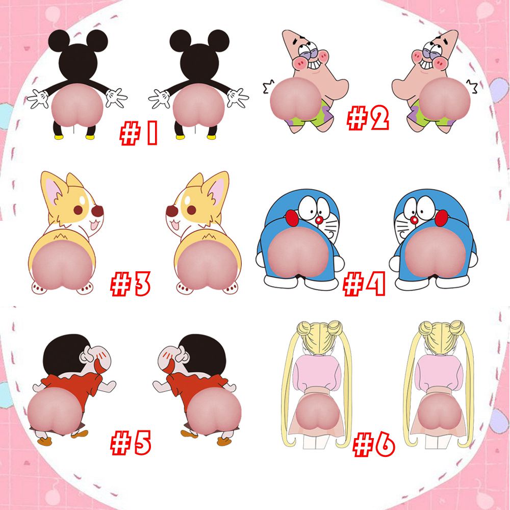 Bộ 2 Miếng Dán Cửa Xe Hơi Bằng Silicon Chống Va Chạm Chống Trầy Xước Ba Chiều Hình Cậu Bé Bút Chì Shin-Chan Dễ Thương | BigBuy360 - bigbuy360.vn