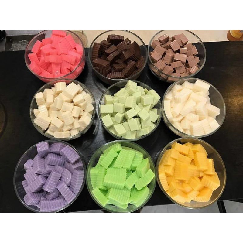 Bột Pudding trứng Đài Loan Heston