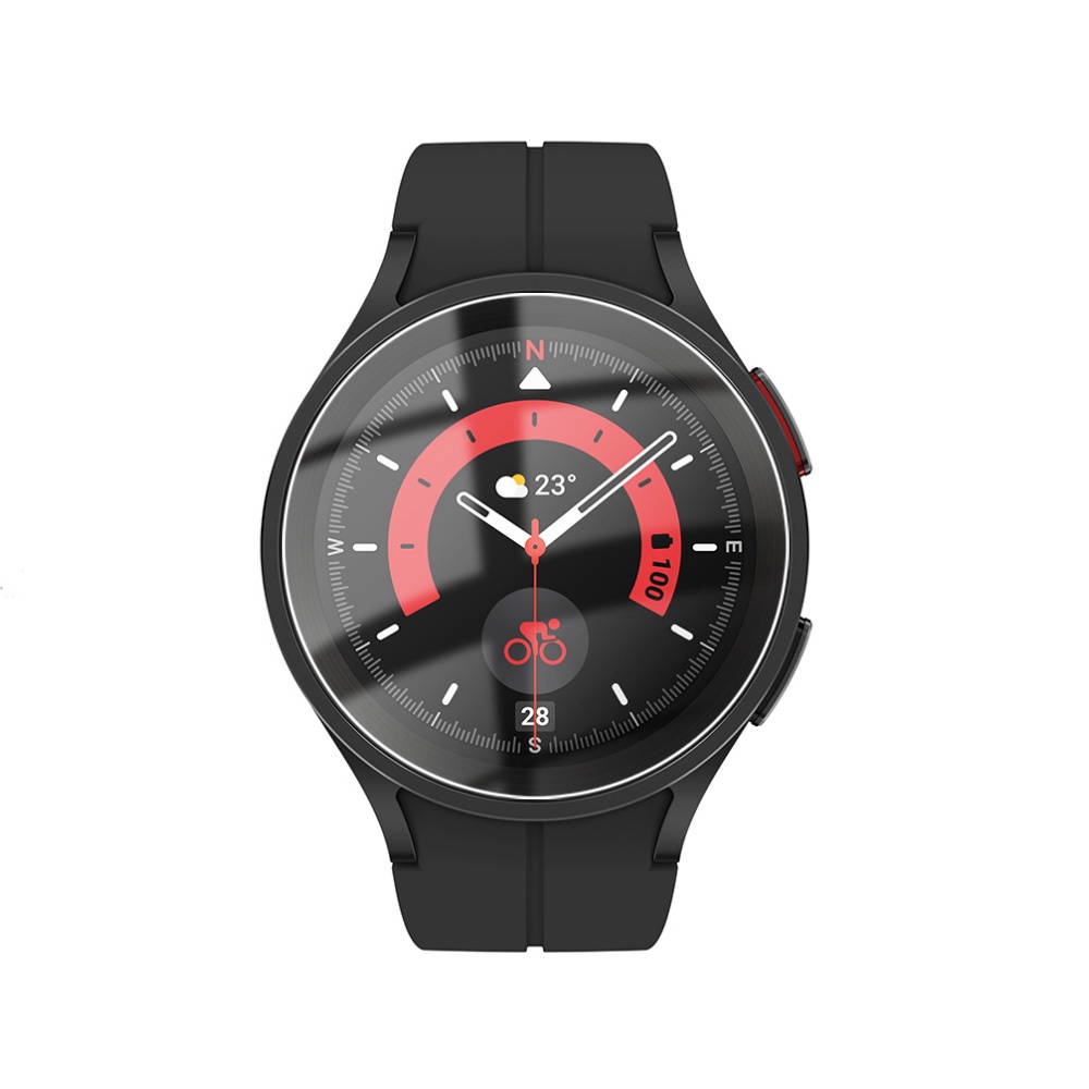 1 Kính Cường Lực HD Bảo Vệ Toàn Màn Hình Chống Trầy Cho Samsung Galaxy Watch 5 Pro