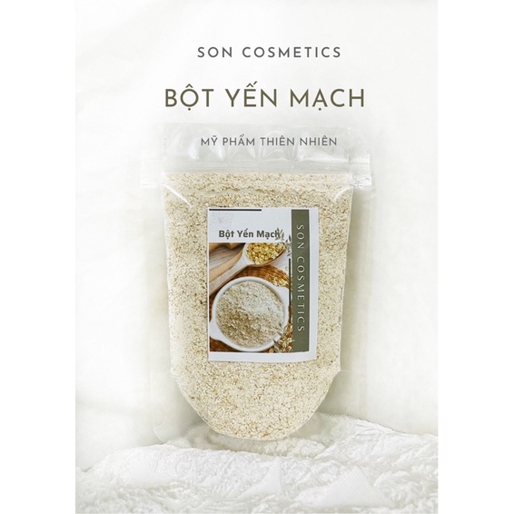Bột yến mạch làm sáng da, giảm nhờn , se khít lỗ chân lông, nhả nắng hiệu quả.