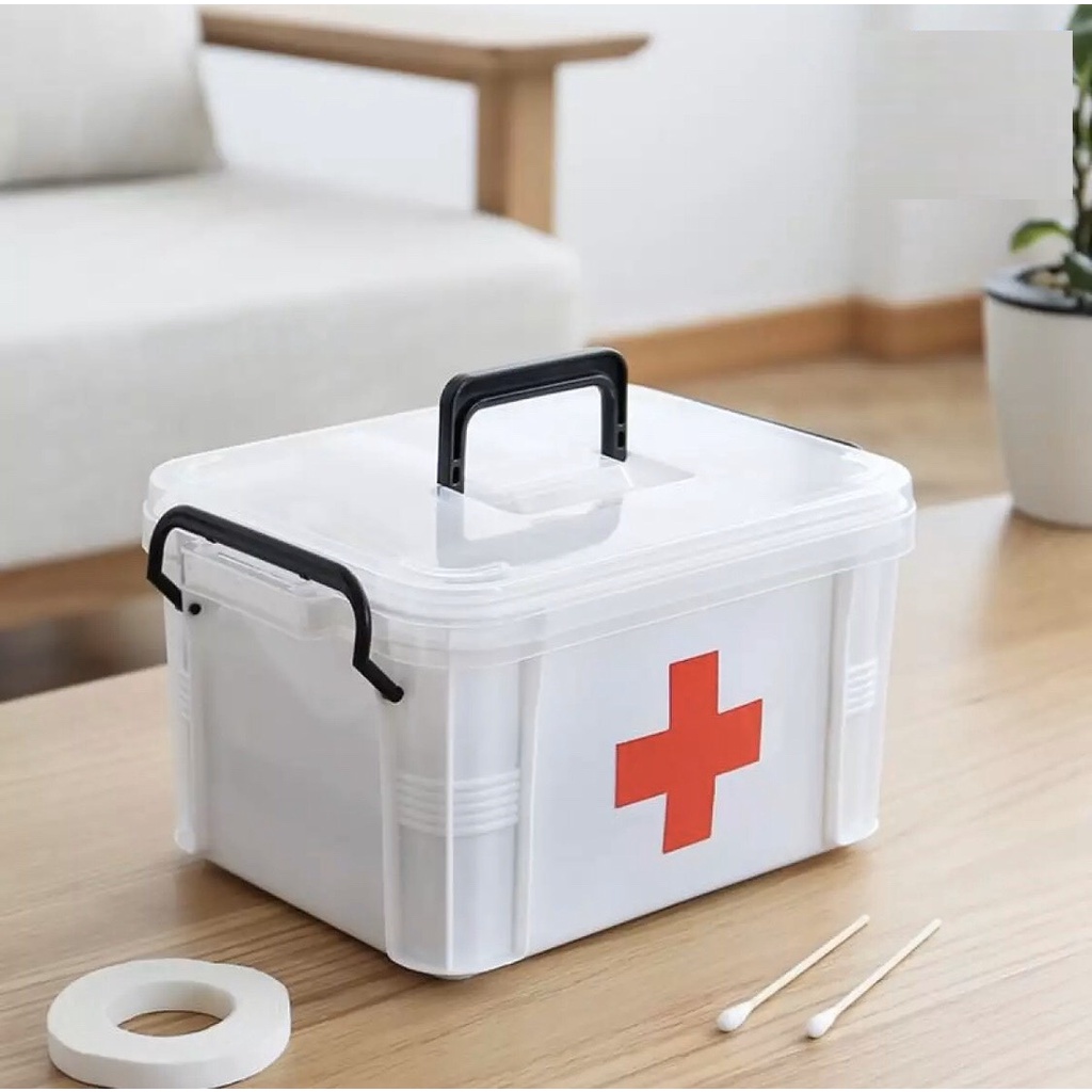 Hộp đựng thuốc gia đình dụng cụ y tế đa năng HD Korea