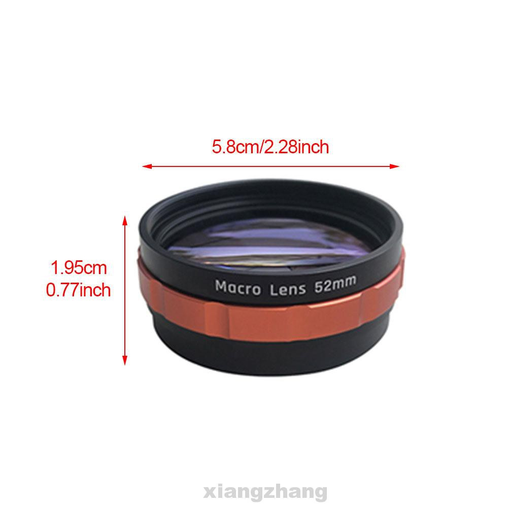 Digital Camera Aluminum Alloy Removable Professional Lightweight Portable Optical Glass Enlarge Macro Lens