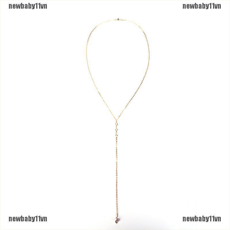 Vòng cổ Cơ Thể ĐíNh Đá ThờI Trang Cho Nữ