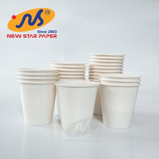 Ly giấy 6.5oz~192ml - lốc 20 ly giấy trơn