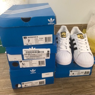 Giày adidas supper star Authentic full box