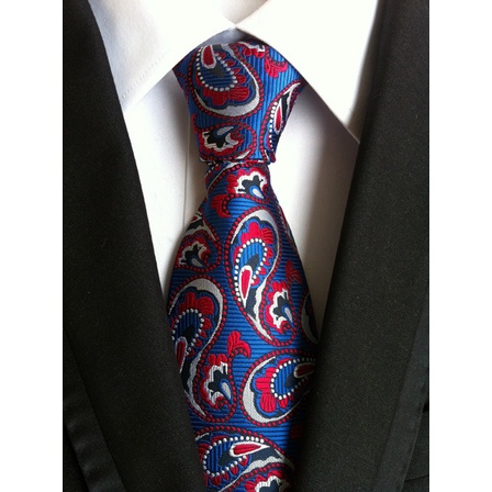 Cà Vạt Họa Tiết Sọc Chéo Thời Trang Lịch Lãm Cho Nam, Bản 8cm