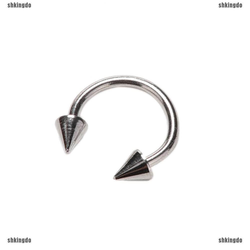 THINH Khuyên Mũi Thép Không Rỉ Dạng Móng Ngựa