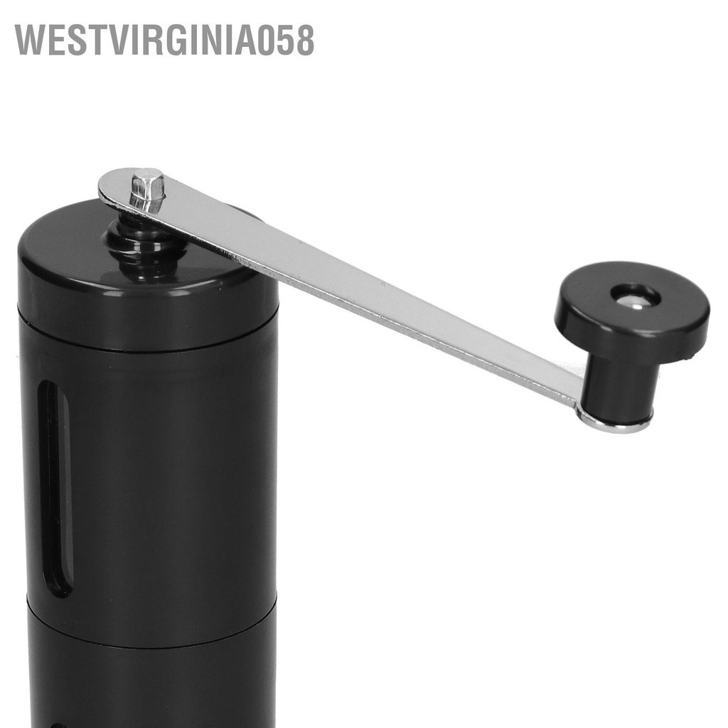 Westvirginia058 Máy xay pha cà phê tay quay mini gốm cầm hạt tiêu