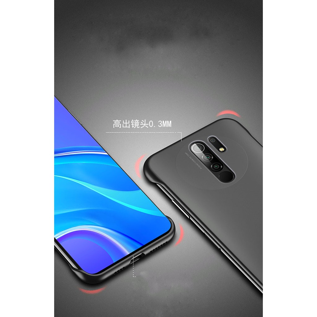 Ốp lưng Xiaomi Redmi 9 nhám mờ siêu mỏng cao cấp thời trang cao cấp