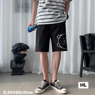 Hot quần đùi in hình gấu - hthao xuất khẩu