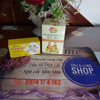 Combo (ngũ cốc min min &dầu tỏi diệp chi)