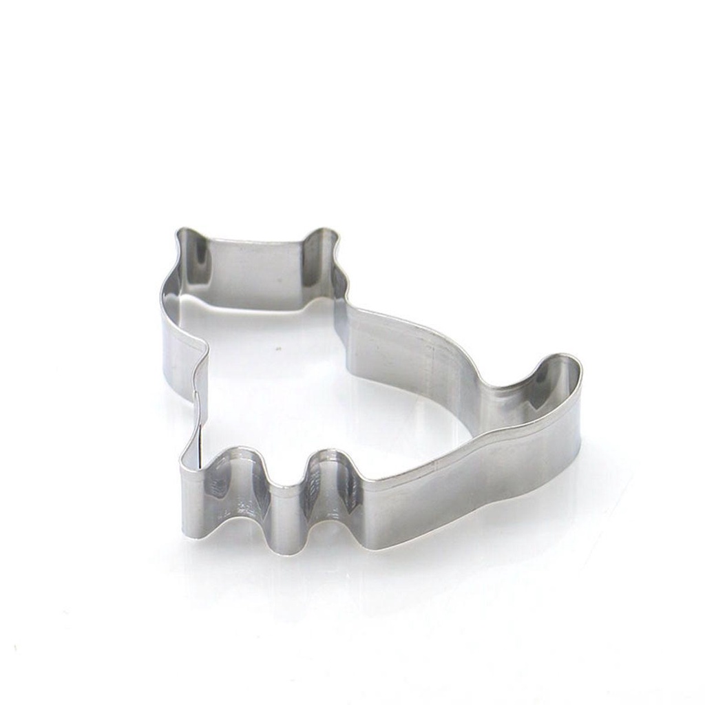 Khuôn Cắt Bánh Quy Hình Mèo Bằng Thép Không Gỉ