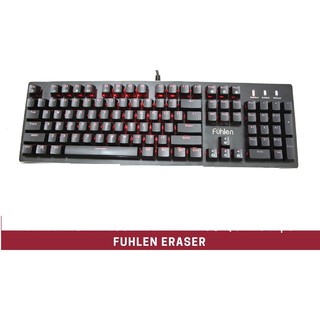 phím cơ Fuhlen Eraser Rainbow blue switch [ có kê tay]
