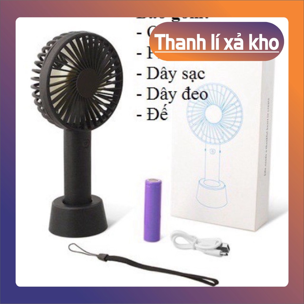 Quạt cầm tay 💖𝑭𝑹𝑬𝑬𝑺𝑯𝑰𝑷💖 Quạt tích điện 3 tốc độ gió N9 - Quạt để bàn mini - Quạt sạc | BigBuy360 - bigbuy360.vn