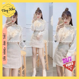 Áo Sơ Mi Bèo Nhũ, Kiểu cách sang chảnh.  Áo kiểu nữ xinh có bèo nhũ, Áo sơmi kiểu cách