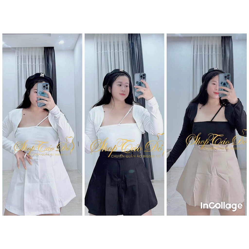 (TÁO ĐỎ BIGSIZE 55-90KG) CHÂN VÁY CHỮ A KAKI HÀNG LOẠI 1 SIÊU ĐỈNH, SIÊU HÁCH DÁNG CV1 💕💕💕