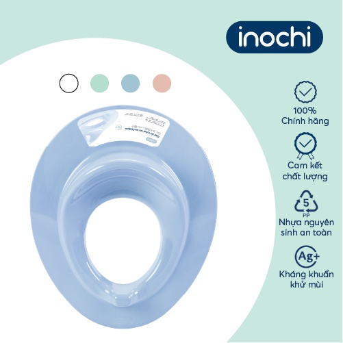 Ghế lót toilet inochi - Notoro màu Trắng/Hồng/Xanh