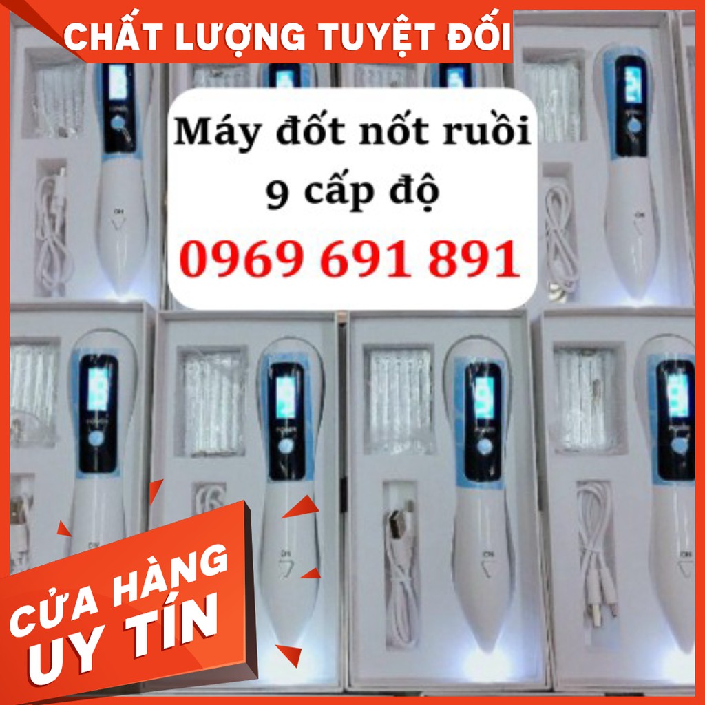 GIẢM GIÁ Máy đốt nốt ruồi mini 9 cấp độ Máy đốt nốt ruồi, mụn thịt, tàn nhang cực khỏe