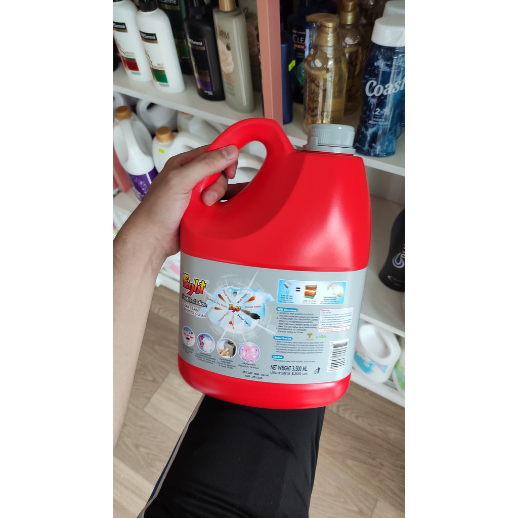 [Chính hãng] Nước giặt Fight đậm đặc 4in1 Double Action 3500ml - Hàng Thái Lan