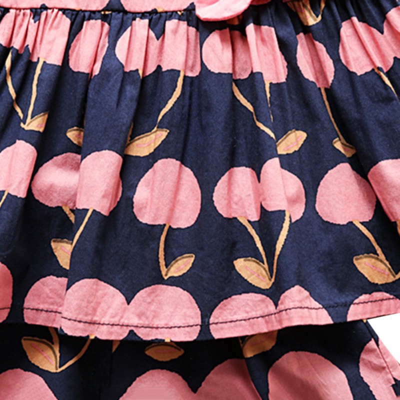 Bộ quần áo gồm áo thun + quần short mùa hè cho bé gái