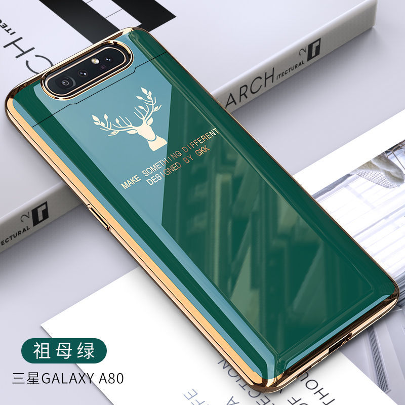 Ốp Điện Thoại tpu Mềm Mạ Điện Chống Sốc Bảo Vệ Ống Kính Cho Samsung Galaxy A80 A80