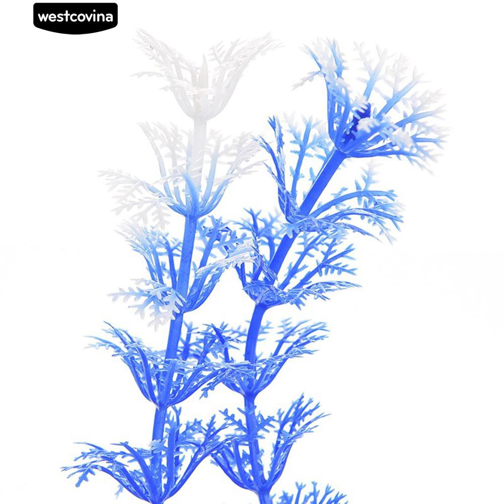 Cây Giả Màu Sắc Tươi Sáng Dùng Để Trang Trí Bể Nuôi Cá