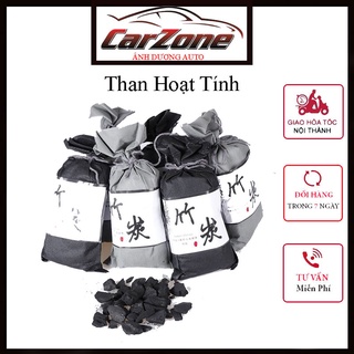 Túi Than Hoạt Tính Khử Mùi Treo Xe Ô Tô , Than Hoạt Tính Khử Mùi Than Tre Tự Nhiên - Khử Âm Mốc