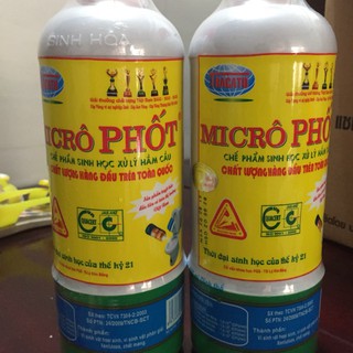Microphot chai 500ml Thông bồn cầu