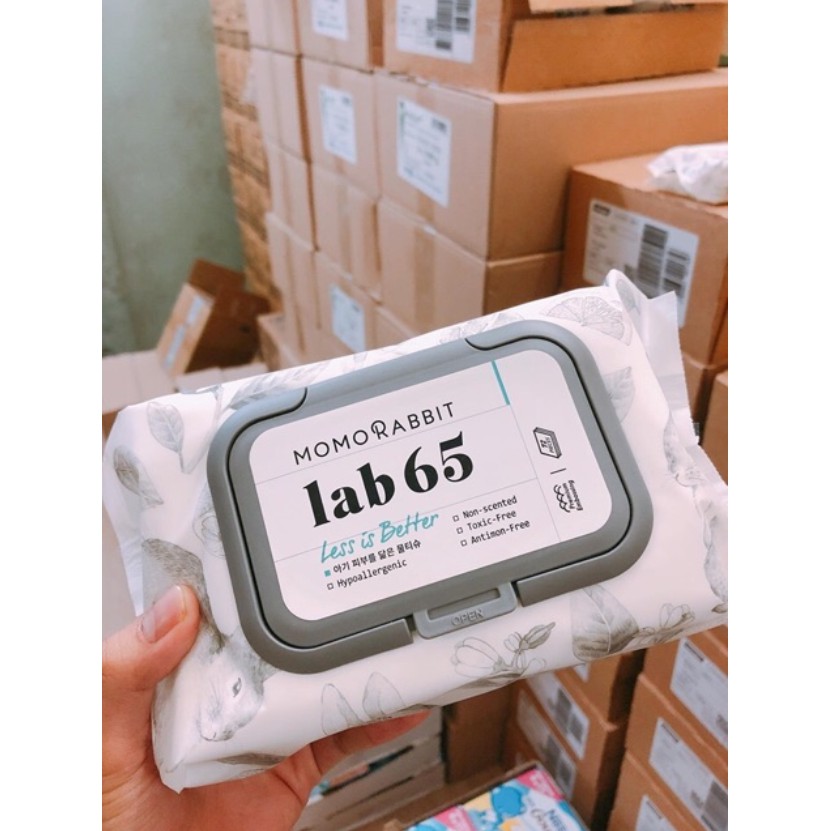 COMBO 1 thùng 10 bịch khăn ướt momorabit 72 tờ