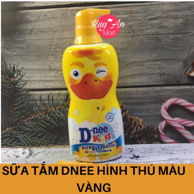 [Miễn ship 50k] Sữa tắm gội Dnee kid Thái Lan cho trẻ 3 tuổi trở lên 400ml maù vàng