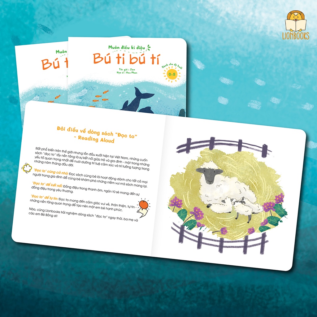 Sách Đọc To - Bộ Muôn Điều Kì Diệu phần 1, 2, 3 Sách thơ chữ to cho bé tập nói, tập đọc