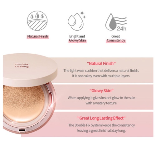 Phấn Phủ Etude 15g SPF50 + PA + + / 6 Tùy Chọn