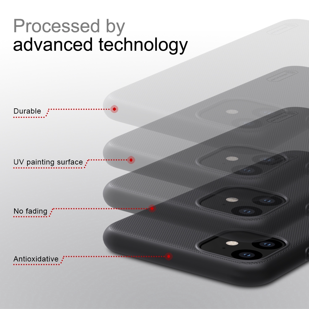 Ốp Điện Thoại hiệu NILLKIN Màu Trơn Cho Iphone 11