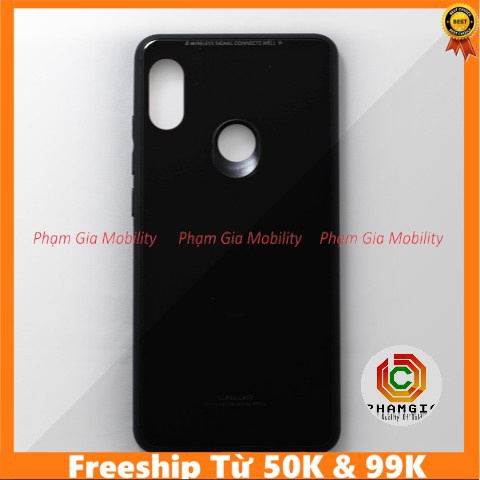 Ốp lưng Xiaomi Note 5/Note 5 Pro/Note 6 Pro mặt gương bóng, viền silicon ôm sát máy