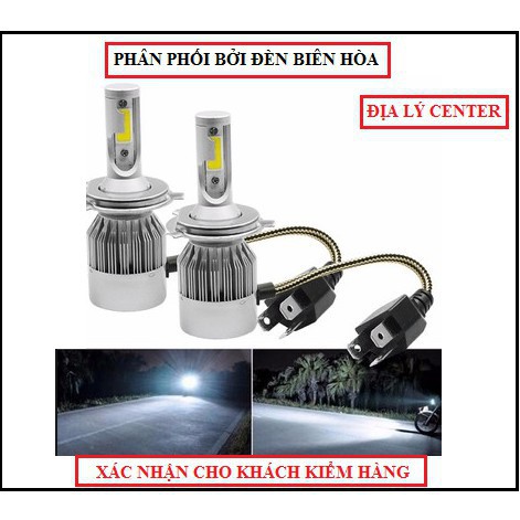 Đèn pha ;led C6 H4 36W