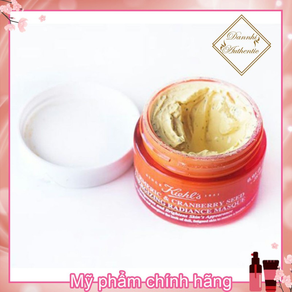 [ Minisze 14ml] Mặt nạ sáng da mờ thâm Kiehl's Turmeric & Cranberry Seed