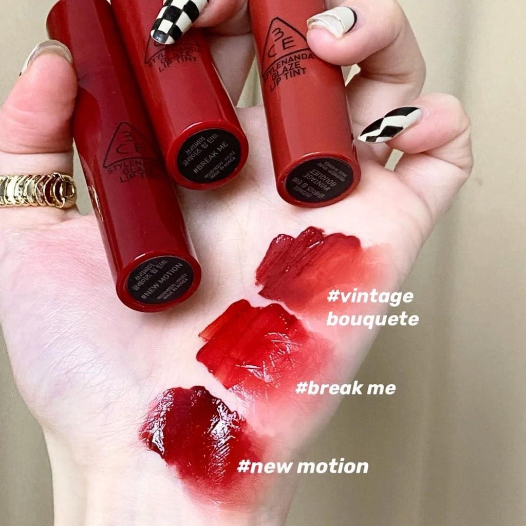 Son 3CE Glaze Lip Tint (Son 3CE bóng)