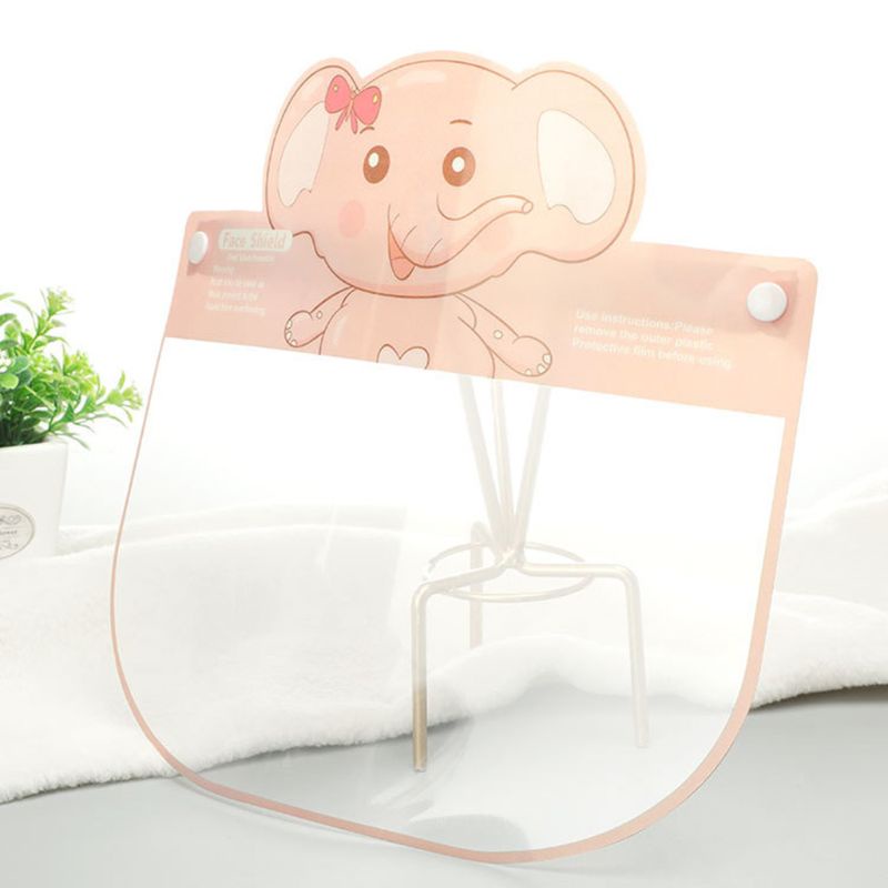 Tấm Chắn Trong Suốt Co Giãn Thoáng Khí Bảo Vệ Mặt Chống Sương Mù Cho Bé