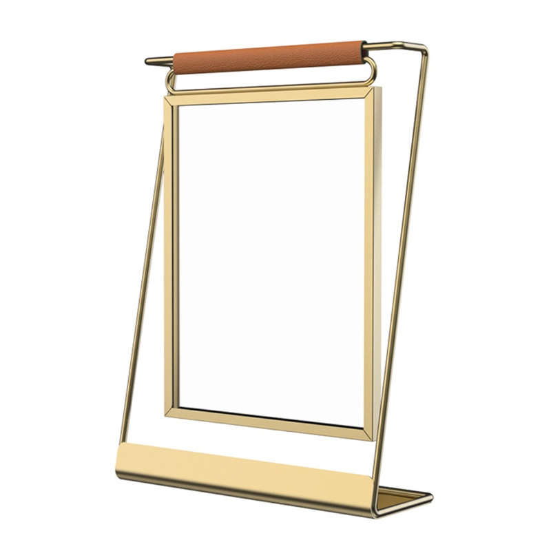 Giá Đỡ Khung Ảnh 8 Mặt Bằng Kim Loại Dùng Trưng Bày Số Bàn Tiệc Cưới