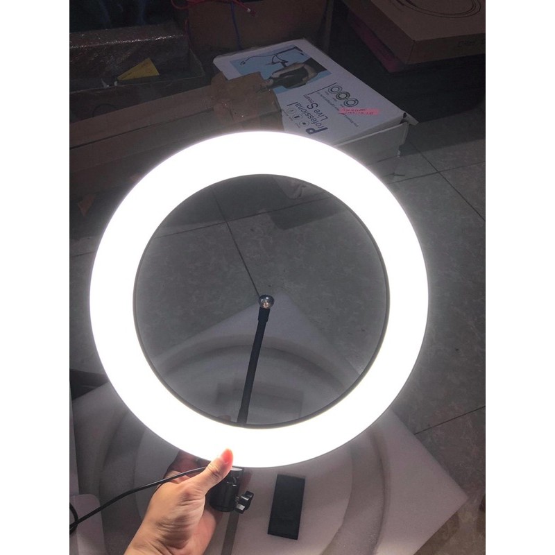 Đèn livestream size 36 bóng dẹt siêu sáng kèm chân đèn 2m1 | BigBuy360 - bigbuy360.vn