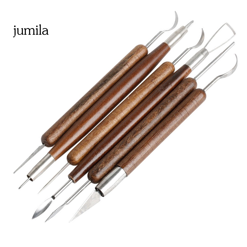 Bộ 6 Dụng Cụ Điêu Khắc Đất Sét