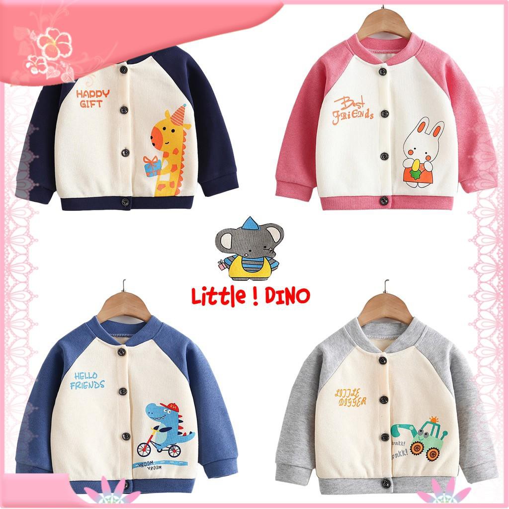 【Hàng sẵn sàng】 Áo Khoác Len Cardigan Cho Bé Từ 1 Đến 8 Tuổi Áo Len Thu Đông Mềm Mại