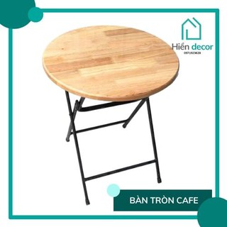 Bàn tròn cafe