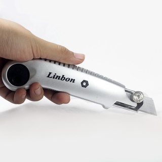 Dao Rọc Giấy Linbon LB005A (Kèm 5 Lưỡi Dao)