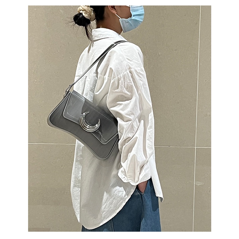 Túi đeo chéo JASMIN NOIR chất liệu da PU thời trang cho nữ