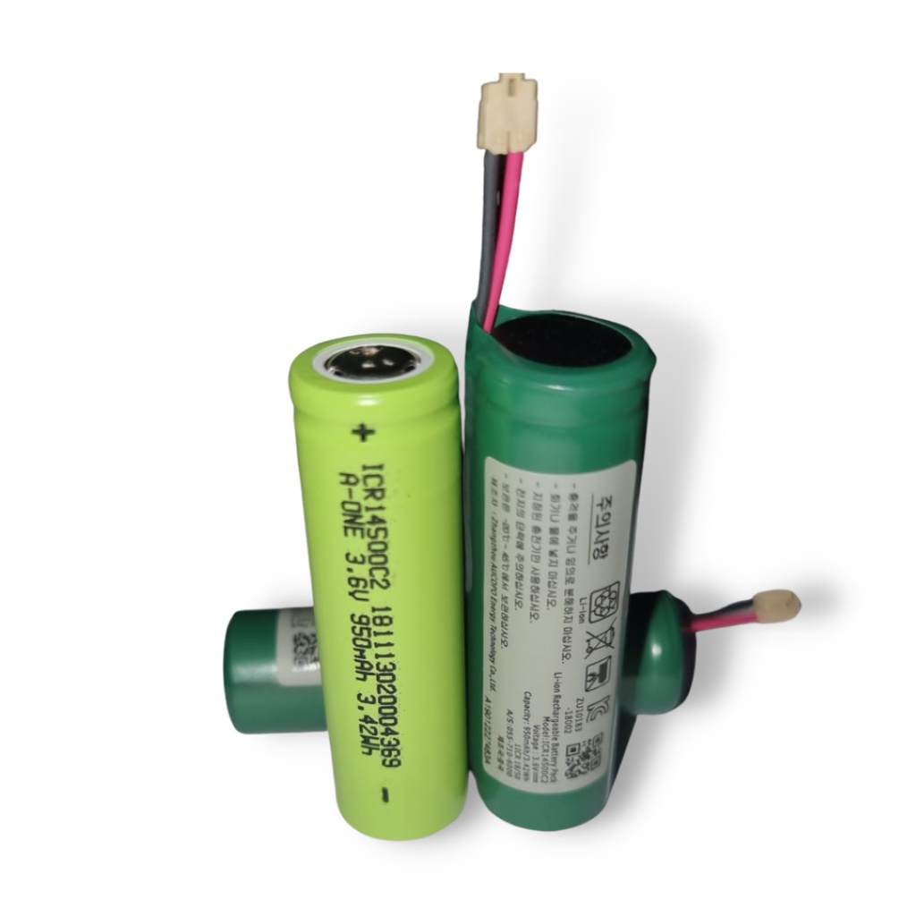 Pin Sạc 14500 Lithium 3.7V 950mAh  950mAh Có Mạch Bảo Vệ