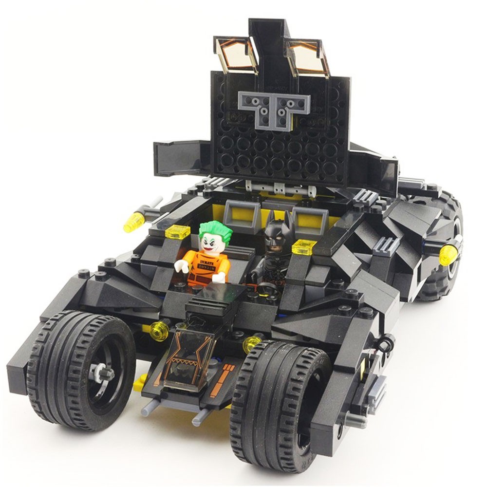 Đồ chơi lắp ráp xe batman Tumbler gồm 325 chi tiết Lemoshop, đồ chơi thông minh cho bé bằng nhựa ABS 7105