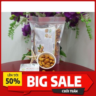Hạnh Nhân Rang Bơ Nguyên Vỏ 500g - Hàng Loại 1 - Đông Y Thanh Bình