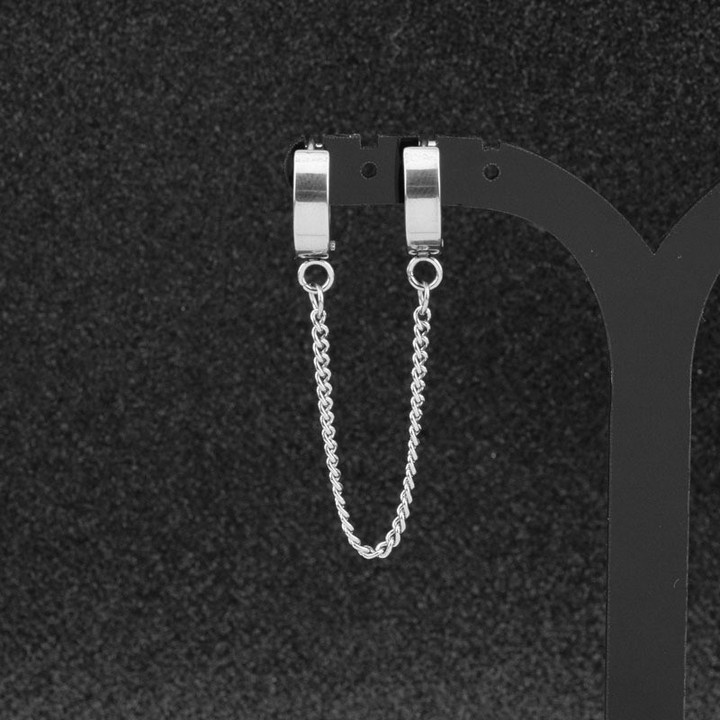 Khuyên tai Vương Nhất Bác Lam Vong Cơ Trần Tình Lệnh bông tai nam nữ thời trang cá tính Tiêu Chiến Ngụy Vô Tiện