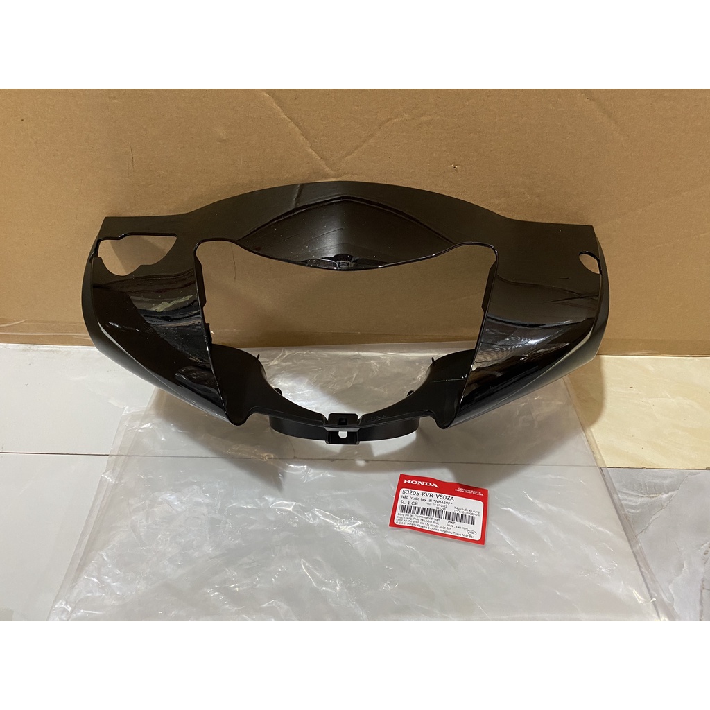 Nắp trước tay lái | Ốp đầu WAVE RSX100  màu Đen chính hãng Honda